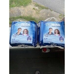 DriNite Youth Unisex Pull Up Size Small - Medium Lot Of Two